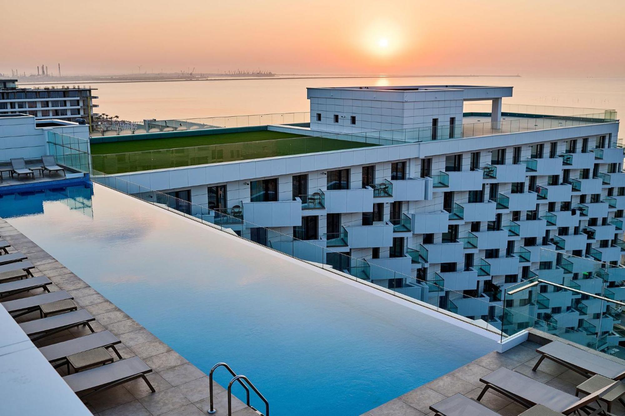 Newvision Apartment In Infinity Beach Resort - Parking Mamaia Εξωτερικό φωτογραφία